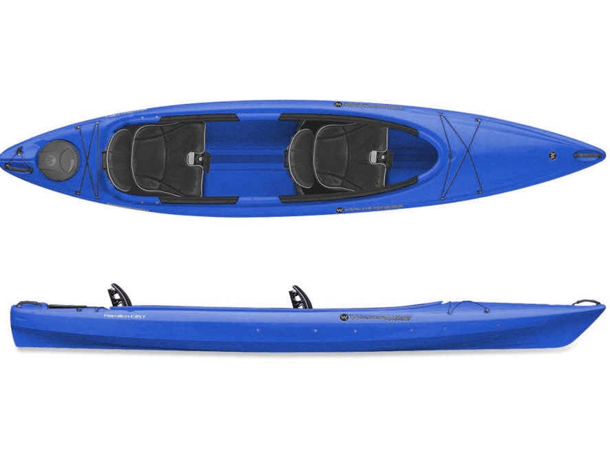 Каяк двухместный Wilderness Pamlico 135T (цвет: синий)