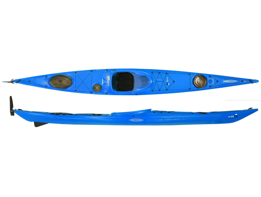 Каяк морской Tahe Marine Reval MINI, скег (цвет: синий)