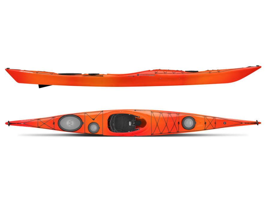 Каяк морской Wilderness Tempest 170 (цвет: оранжевый)