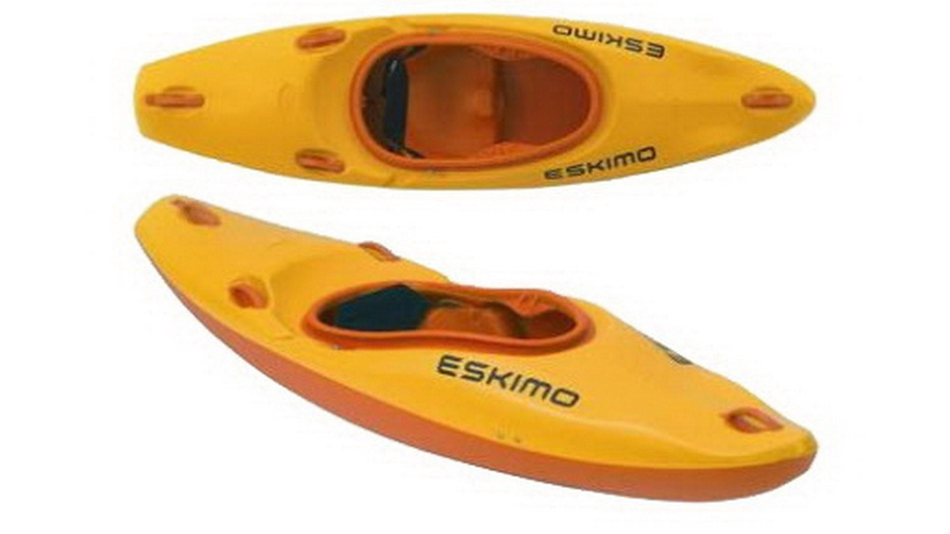 Каяк для бурной воды Eskimo Salto (цвет: черно-оранжевый)