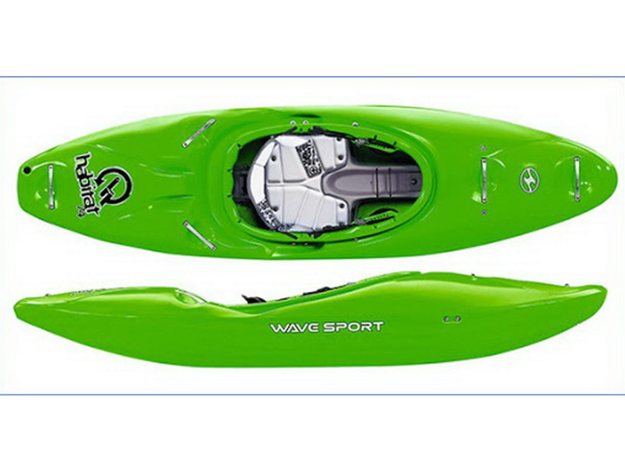 Каяк для бурной воды WaveSport Habitat 80 (цвет: манго) (В)