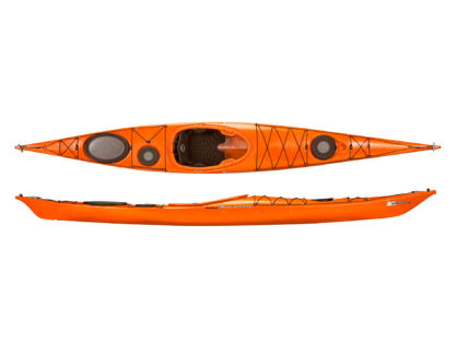Каяк морской Wilderness Zephyr 155 (цвет: оранжевый)