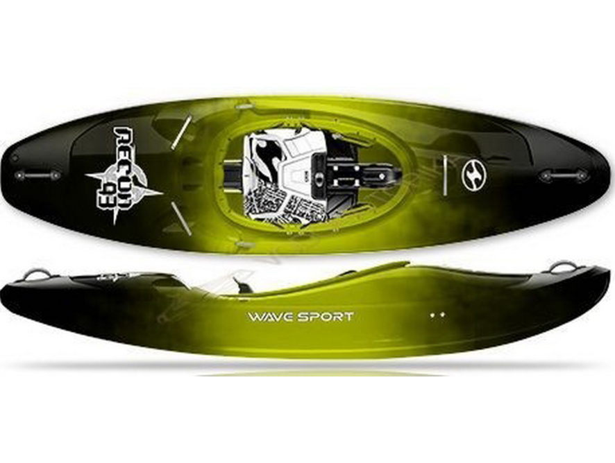 Каяк для бурной воды WaveSport Recon 83 (цвет: citrus-twist) (В)