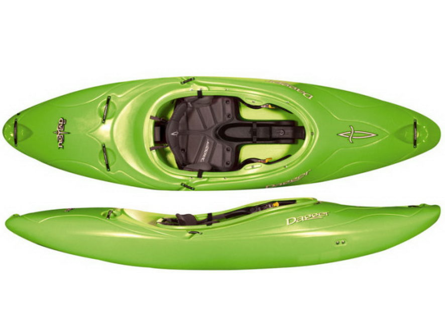 Каяк для бурной воды Dagger Nomad 8.1 (цвет: lime) (В)